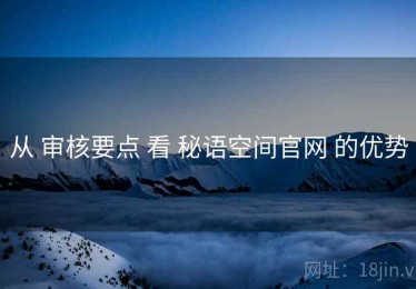 从 审核要点 看 秘语空间官网 的优势