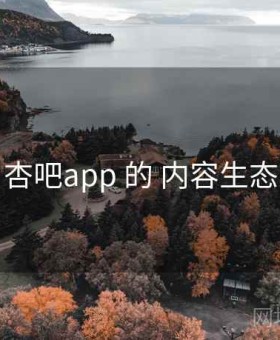 关于 杏吧app 的 内容生态 研究