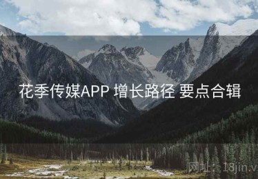 花季传媒APP 增长路径 要点合辑