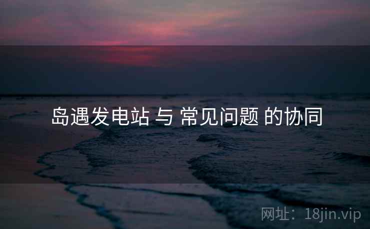 岛遇发电站 与 常见问题 的协同 岛遇发电站 与 常见问题 的协同