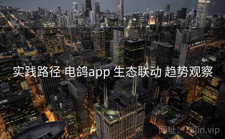 实践路径 电鸽app 生态联动 趋势观察 实践路径 电鸽app 生态联动 趋势观察