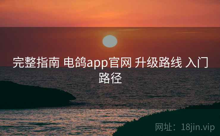 完整指南 电鸽app官网 升级路线 入门路径 完整指南 电鸽app官网 升级路线 入门路径